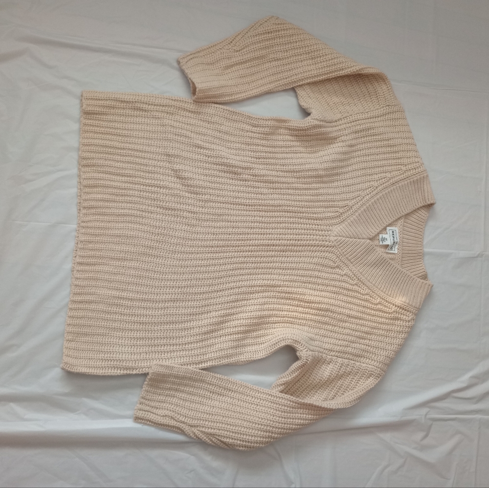 Beautiful woman's sweater